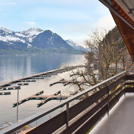 Modern And Charming Apartment On The Shores Of Lake Lucerne ゲルサウ エクステリア 写真