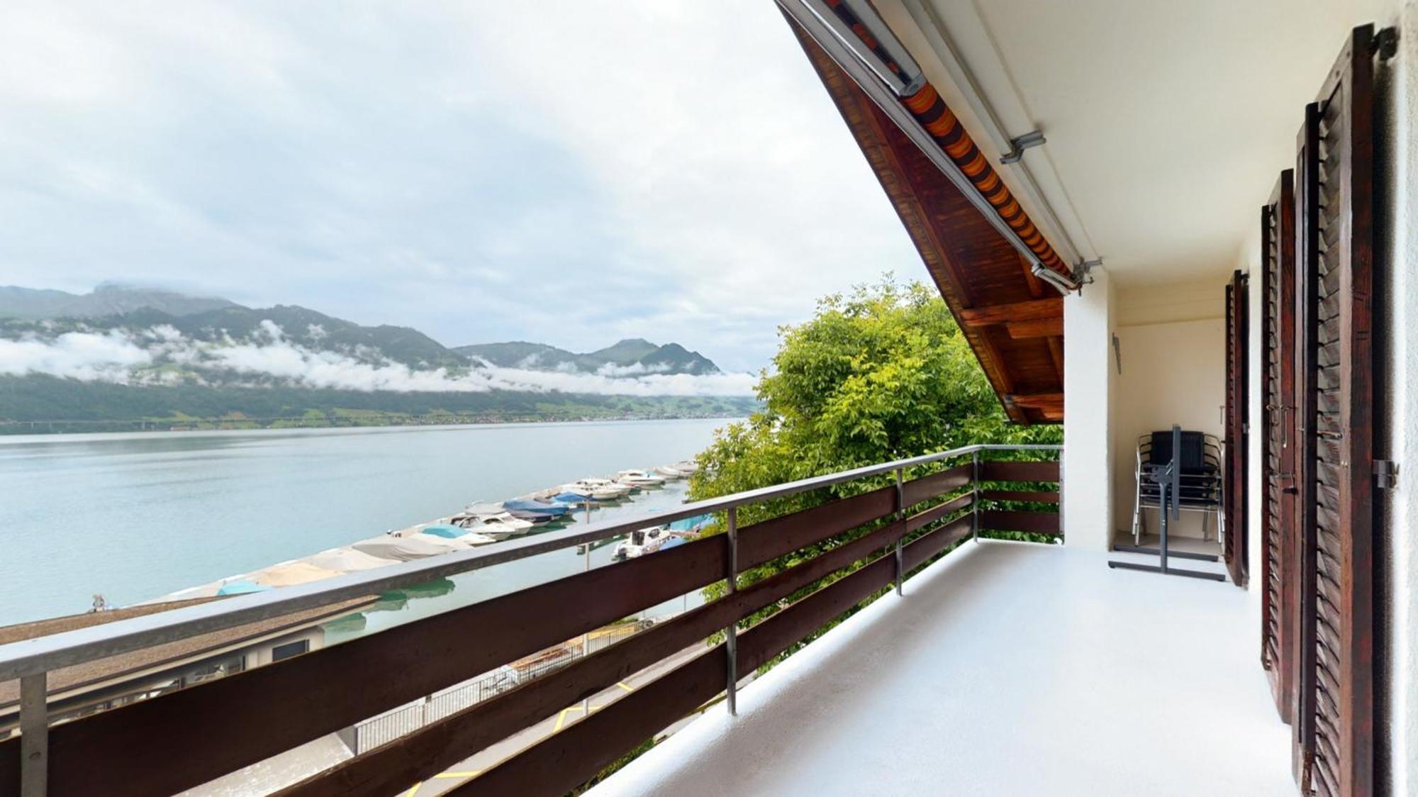 Modern And Charming Apartment On The Shores Of Lake Lucerne ゲルサウ エクステリア 写真