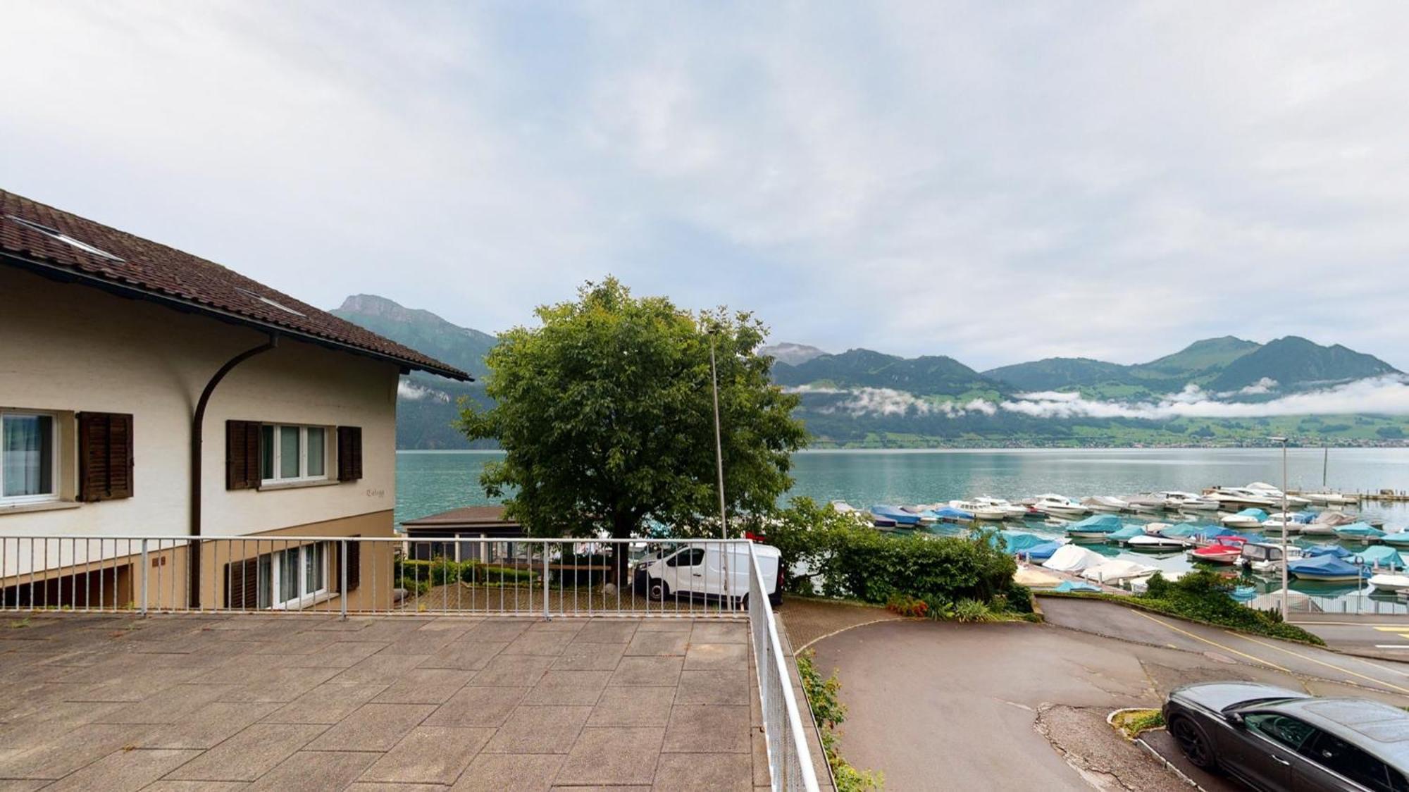 Modern And Charming Apartment On The Shores Of Lake Lucerne ゲルサウ エクステリア 写真